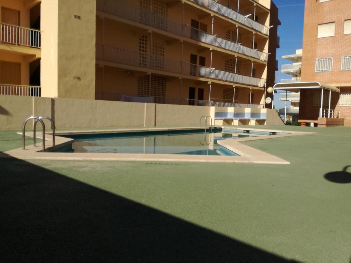 Apartamento Con Gran Terraza, Piscina Y Con Vistas Al Mar, A Solo 50 M De La Playa Daimus Kültér fotó