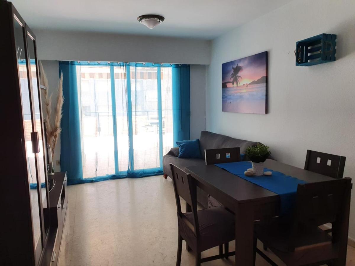 Apartamento Con Gran Terraza, Piscina Y Con Vistas Al Mar, A Solo 50 M De La Playa Daimus Kültér fotó