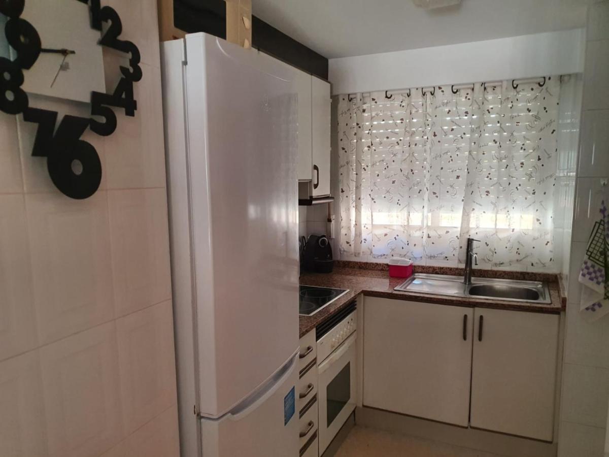 Apartamento Con Gran Terraza, Piscina Y Con Vistas Al Mar, A Solo 50 M De La Playa Daimus Kültér fotó
